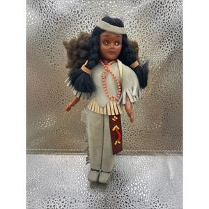 Vintage Carlson Dolls Native‎ American Oglala Sioux Indian Heritage Doll